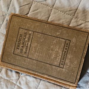 Vintage book "FRENCH GRAMMAR"